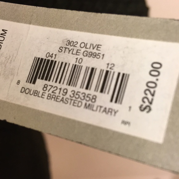 Apt.9 Double Breasted Coat NWT - Picture 2 of 8